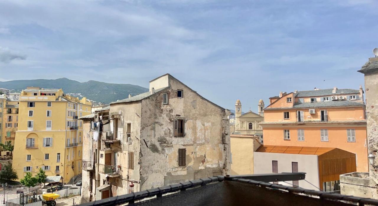 Pres Du Vieux Port Studio Terrasse Vue Degagee Eglise De Saint Jean Bastia  Luaran gambar
